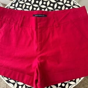 French Connection red shorts (size 10)